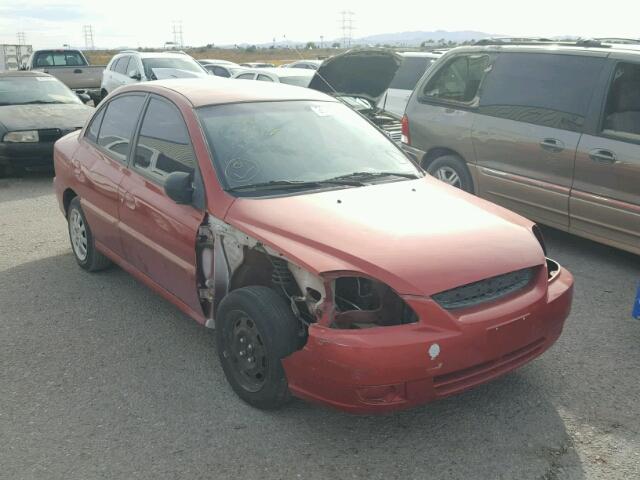 KNADC125146335839 - 2004 KIA RIO RED photo 1