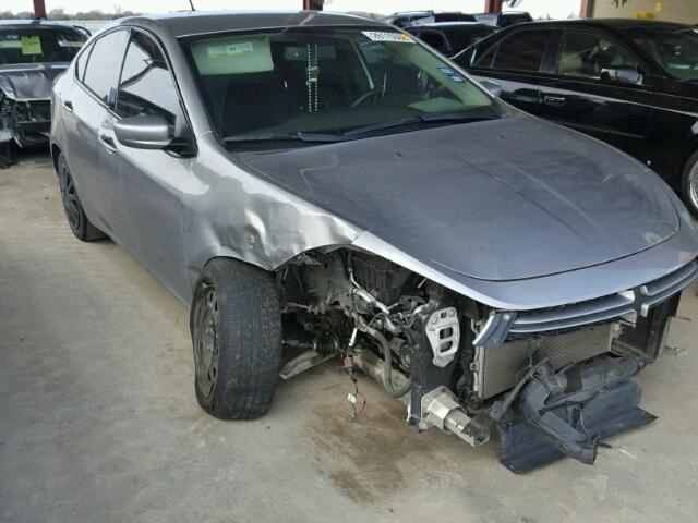 1C3CDFAAXED791458 - 2014 DODGE DART SE GRAY photo 1