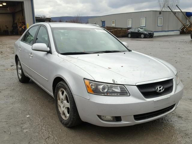 5NPEU46F76H124968 - 2006 HYUNDAI SONATA GLS SILVER photo 1