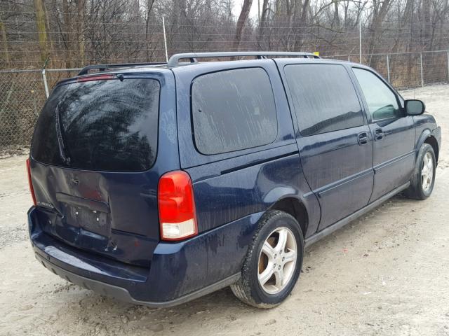 1GNDV23LX5D258988 - 2005 CHEVROLET UPLANDER L BLUE photo 4