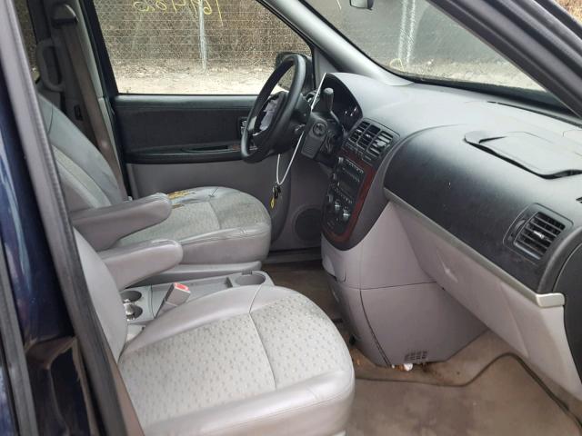1GNDV23LX5D258988 - 2005 CHEVROLET UPLANDER L 蓝色 照片 5