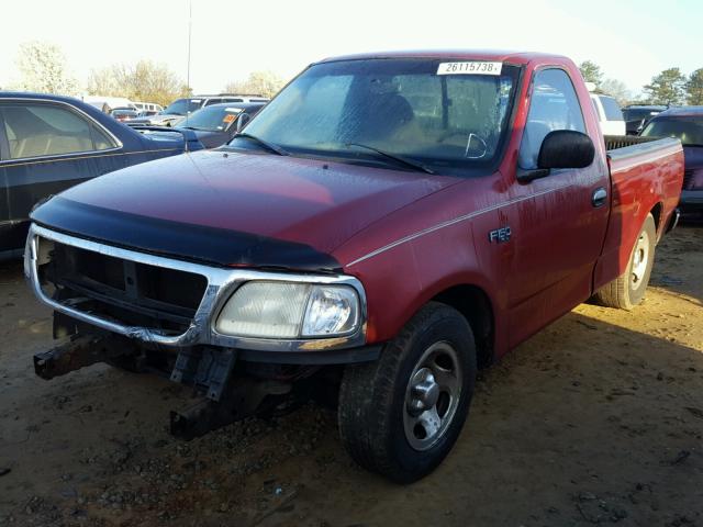 1FTZF1723YNB72993 - 2000 FORD F150 RED photo 2