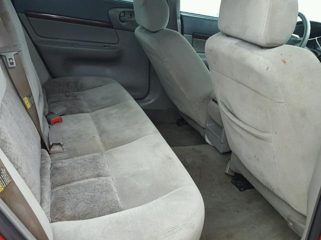 2G1WF52E959344513 - 2005 CHEVROLET IMPALA 红色 照片 6