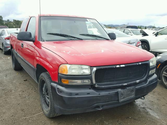 2GTEC19T4X1508907 - 1999 GMC NEW SIERRA RED photo 1