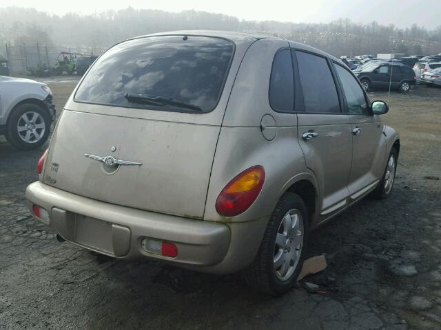 3C4FY58B73T618963 - 2003 CHRYSLER PT CRUISER GOLD photo 4