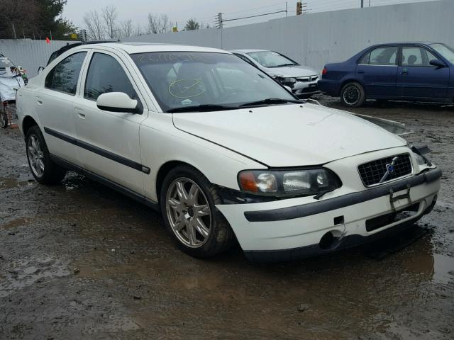 YV1RH59H132245172 - 2003 VOLVO S60 2.5T WHITE photo 1