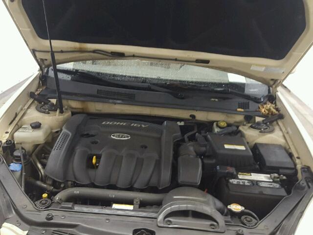 KNAGE123875119809 - 2007 KIA OPTIMA GOLD photo 7