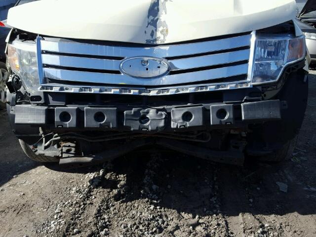 2FMDK38C08BA38734 - 2008 FORD EDGE SEL CREAM photo 9