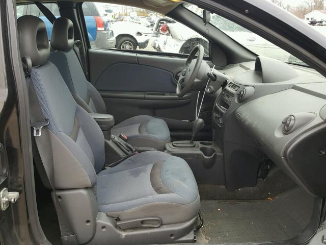 1G8AN12F83Z195353 - 2003 SATURN ION LEVEL BLACK photo 5