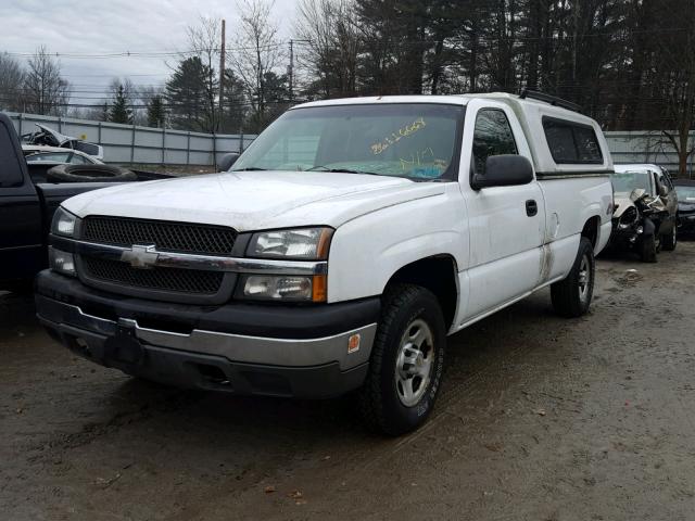 1GCEK14XX3Z191245 - 2003 CHEVROLET SILVERADO WHITE photo 2