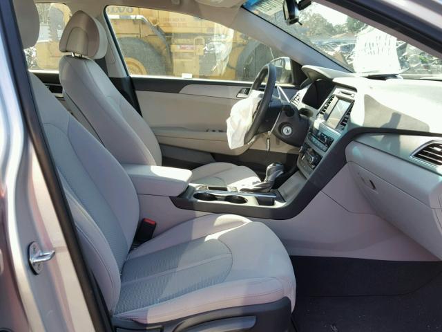 5NPE24AFXGH317968 - 2016 HYUNDAI SONATA SE SILVER photo 5