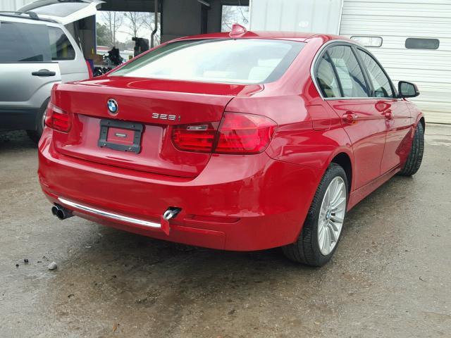 WBA3A5C59DF358342 - 2013 BMW 328 I RED photo 4