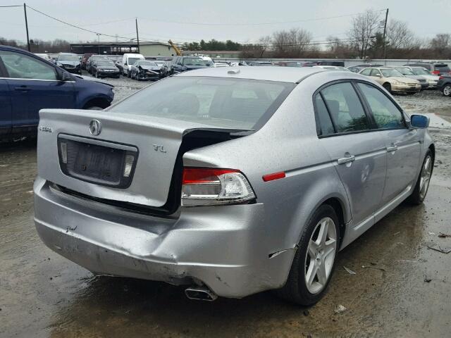 19UUA66246A055730 - 2006 ACURA 3.2TL SILVER photo 4