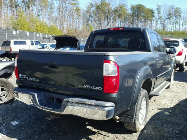 5TBDT44126S502896 - 2006 TOYOTA TUNDRA DOU GRAY photo 4