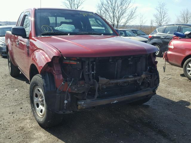 1N6BD06T47C418839 - 2007 NISSAN FRONTIER K RED photo 9