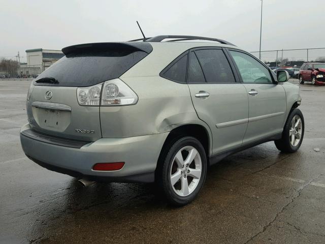 2T2HK31U48C061168 - 2008 LEXUS RX 350 SILVER photo 4