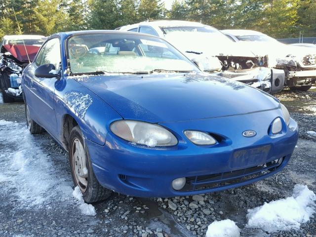 3FAKP1135XR107645 - 1999 FORD ESCORT ZX2 BLUE photo 1