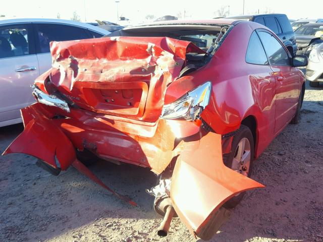 2HGFG12857H529336 - 2007 HONDA CIVIC EX RED photo 4