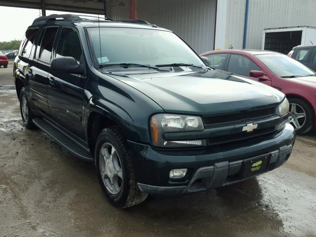 1GNES16S246225321 - 2004 CHEVROLET TRAILBLAZE GREEN photo 1