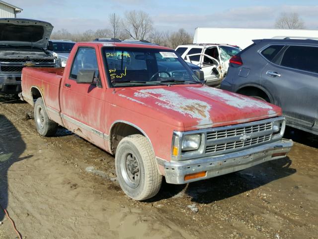 1GCCS14R5M8294766 - 1991 CHEVROLET S TRUCK S1 RED photo 1