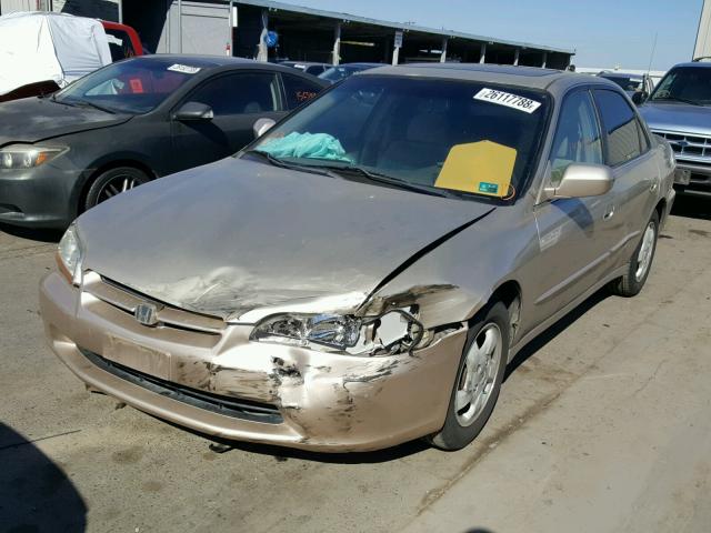 JHMCG6672YC031582 - 2000 HONDA ACCORD EX GOLD photo 2