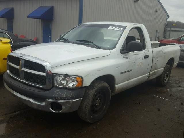 1D7HA16K92J219637 - 2002 DODGE RAM 1500 WHITE photo 2