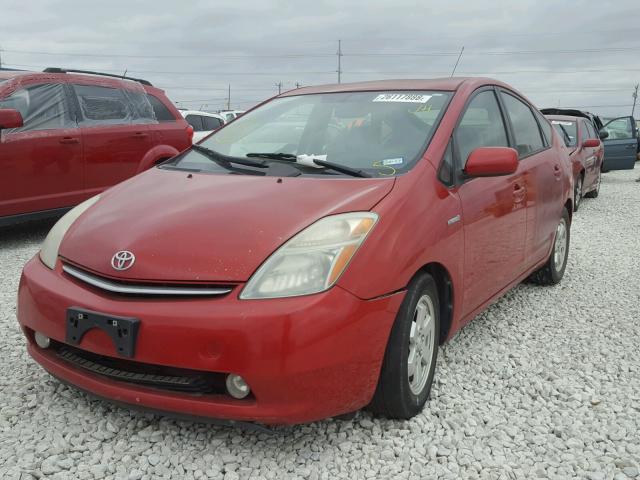 JTDKB20U063140705 - 2006 TOYOTA PRIUS RED photo 2