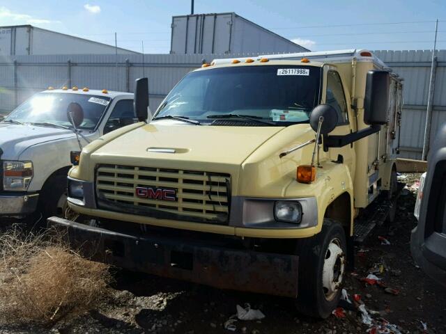 1GDG5C1E05F900165 - 2005 GMC C5500 C5C0 YELLOW photo 2