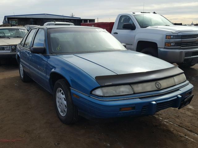 1G2WH54T8PF296899 - 1993 PONTIAC GRAND PRIX TEAL photo 1