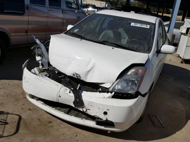 JTDKB20U063173753 - 2006 TOYOTA PRIUS WHITE photo 2