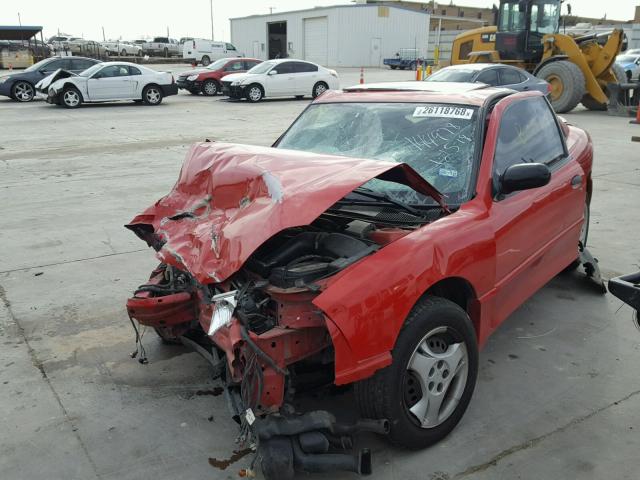 3G2JB12F55S225282 - 2005 PONTIAC SUNFIRE RED photo 2