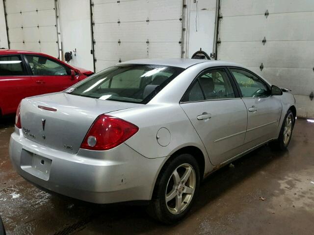 1G2ZG558964203232 - 2006 PONTIAC G6 SE1 SILVER photo 4