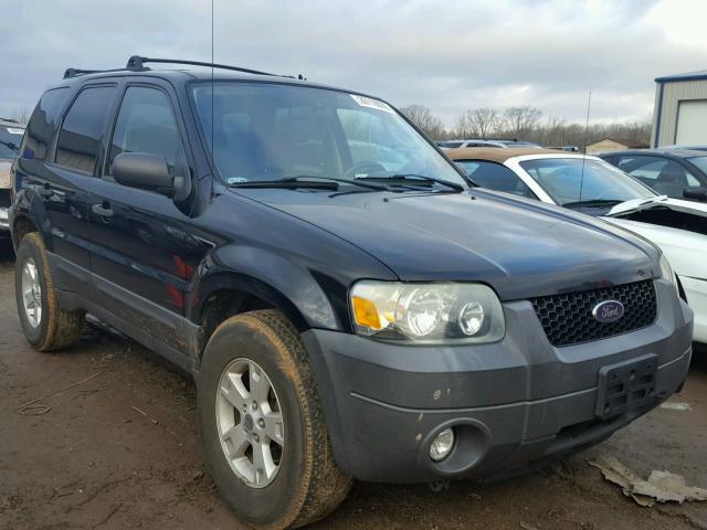 1FMYU93157KB97578 - 2007 FORD ESCAPE XLT BLACK photo 1