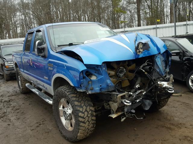 1FTSW21P86ED57288 - 2006 FORD F250 SUPER BLUE photo 1