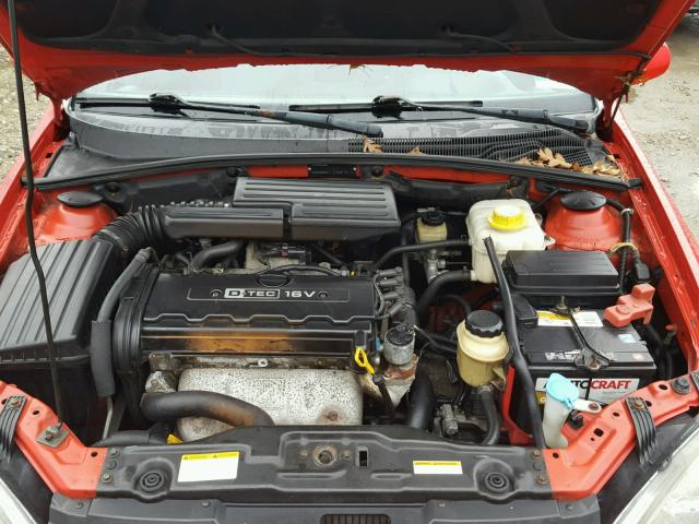 KL5JD66Z06K358770 - 2006 SUZUKI RENO RED photo 7