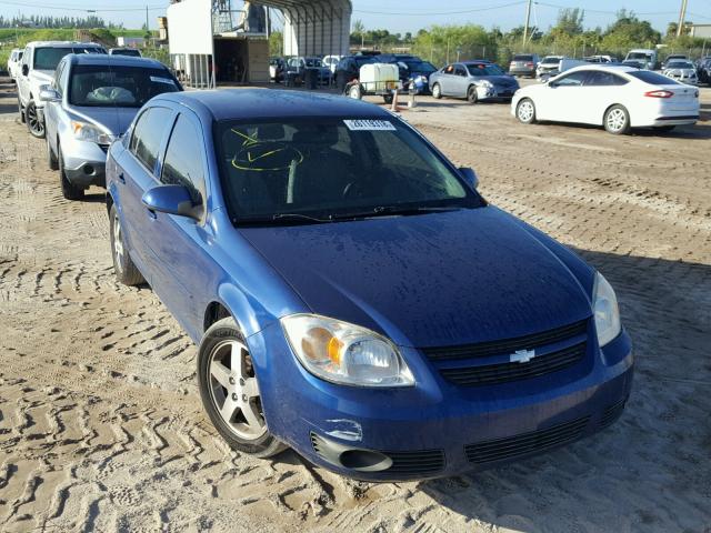 1G1AL52F357575517 - 2005 CHEVROLET COBALT LS BLUE photo 1