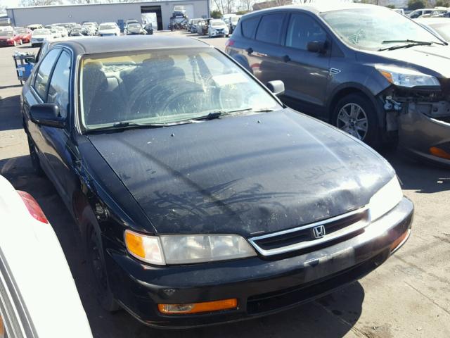 1HGCD5633TA127535 - 1996 HONDA ACCORD LX BLACK photo 1