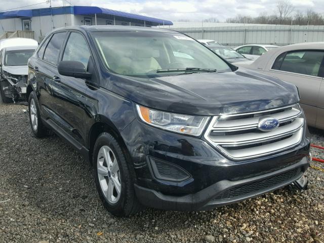 2FMPK3G95GBB55808 - 2016 FORD EDGE SE BLACK photo 1