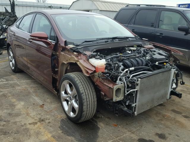 3FA6P0H78FR274262 - 2015 FORD FUSION SE BROWN photo 1