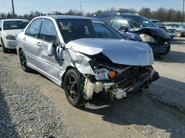 JA3AJ86E74U027115 - 2004 MITSUBISHI LANCER OZ SILVER photo 1