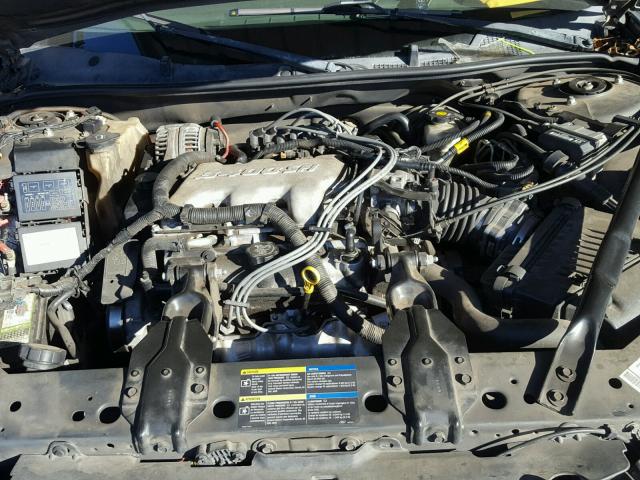 2G1WF52E759204492 - 2005 CHEVROLET IMPALA GRAY photo 7