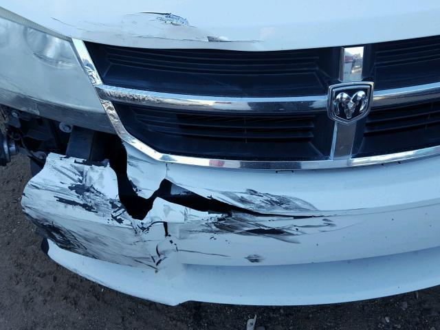 1B3CC4FB1AN229104 - 2010 DODGE AVENGER SX WHITE photo 9