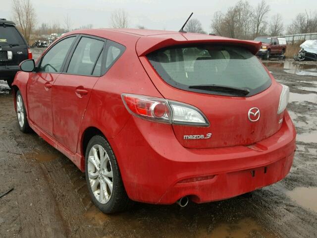 JM1BL1M59B1461206 - 2011 MAZDA 3 S RED photo 3