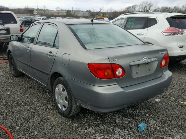 1NXBR32E84Z209876 - 2004 TOYOTA COROLLA CE GRAY photo 3