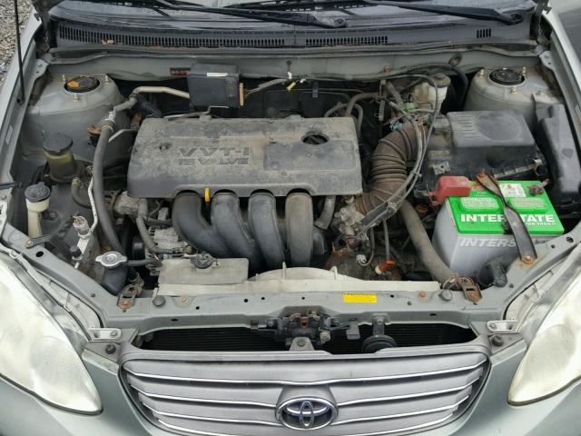 1NXBR32E84Z209876 - 2004 TOYOTA COROLLA CE GRAY photo 7