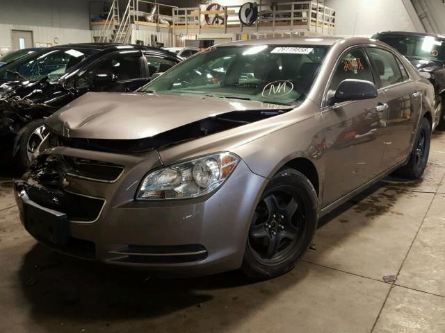 1G1ZC5EB4AF273634 - 2010 CHEVROLET MALIBU 1LT 棕色 照片 2