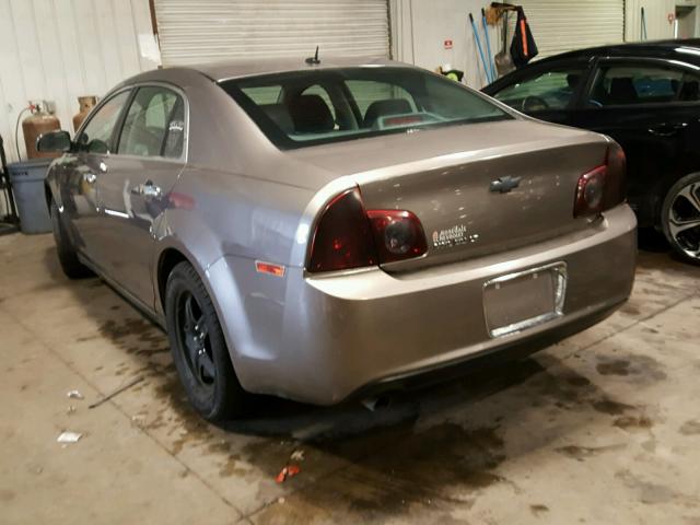 1G1ZC5EB4AF273634 - 2010 CHEVROLET MALIBU 1LT 棕色 照片 3