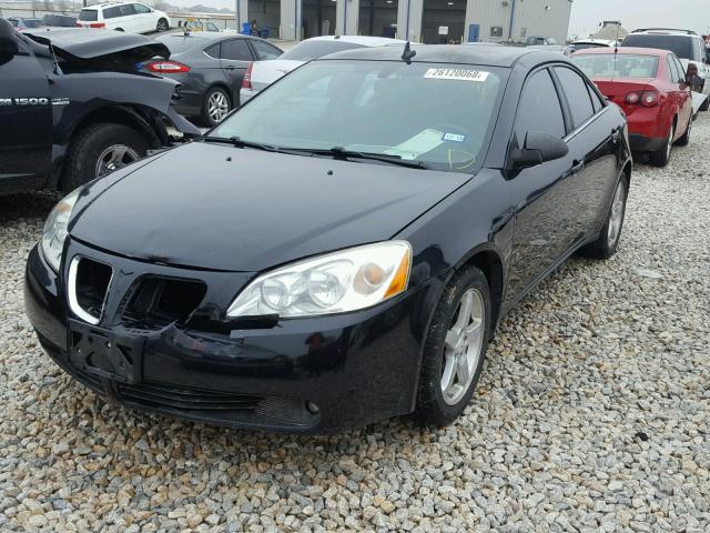 1G2ZG57N484141213 - 2008 PONTIAC G6 BASE BLACK photo 2