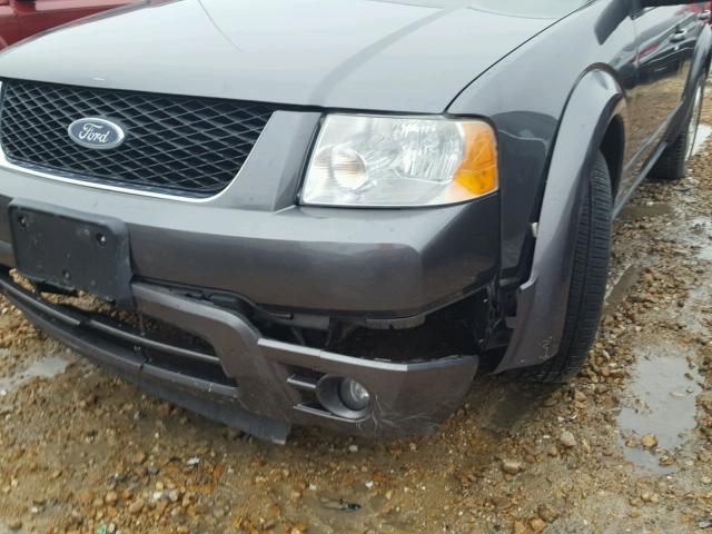 1FMDK06185GA59609 - 2005 FORD FREESTYLE GRAY photo 9