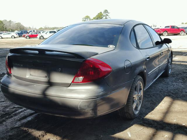 1FAFP53U33G203354 - 2003 FORD TAURUS SE CHARCOAL photo 4